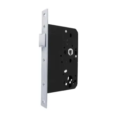 Click Here To Enlarge This Photo Of AR911-S-80-SSS Hoppe Arrone DIN Mortice Latch Square Forend &lpar;80mm Backset&rpar; - Satin Stainless Steel &lpar;50001772&rpar;