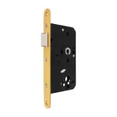 AR911-R-60-PB Hoppe Arrone DIN Mortice Latch Radius Forend &lpar;60mm Backset&rpar; - Polished Brass &lpar;87107864&rpar;