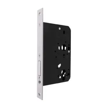 Click Here To Enlarge This Photo Of AR912-S-80-PB Hoppe Arrone DIN Mortice Deadlock Case Square Forend &lpar;80mm Backset&rpar; - Polished Brass &lpar;50001759&rpar;