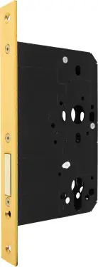 Click Here To Enlarge This Photo Of AR912-S-80-PB Hoppe Arrone DIN Mortice Deadlock Case Square Forend &lpar;80mm Backset&rpar; - Polished Brass &lpar;50001759&rpar;