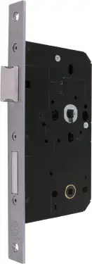 Click Here To Enlarge This Photo Of AR913-S-60-SSS Hoppe Arrone DIN Mortice Bathroom Lock Square Forend &lpar;60mm Backset&rpar; - Satin Stainless Steel &lpar;87107871&rpar;