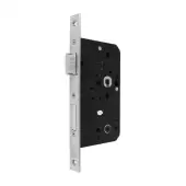 AR913-S-60-PSS Hoppe Arrone DIN Mortice Bathroom Lock Square Forend &lpar;60mm Backset&rpar; - Polished Stainless Steel &lpar;87107872&rpar;