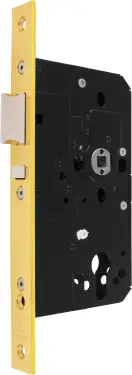 Click Here To Enlarge This Photo Of AR914-S-60-PB Hoppe Arrone DIN Mortice Nightlatch Case Square Forend &lpar;60mm Backset&rpar; - Polished Brass &lpar;87107879&rpar;