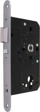Click Here To Enlarge This Photo Of AR914-R-60-SSS Hoppe Arrone DIN Mortice Nightlatch Case Radius Forend &lpar;60mm Backset&rpar; - Satin Stainless Steel &lpar;87107880&rpar;