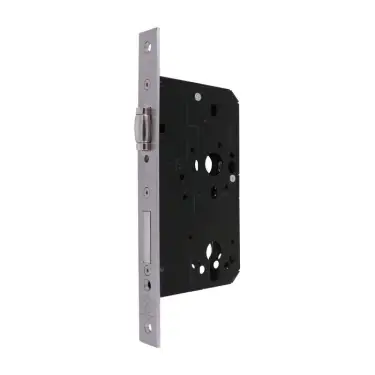 Click Here To Enlarge This Photo Of AR916-S-60-SSS Hoppe Arrone Euro Profile DIN Mortice Rollerbolt Lock Case &lpar;60mm Backset&rpar; - Satin Stainless Steel &lpar;89001310&rpar;