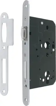 Click Here To Enlarge This Photo Of AR916-R-60-SSS Hoppe Arrone Euro Profile DIN Mortice Rollerbolt Lock Case &lpar;60mm Backset&rpar; - Satin Stainless Steel &lpar;89001317&rpar;