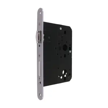 Click Here To Enlarge This Photo Of AR916-R-80-SSS Hoppe Arrone Euro Profile DIN Mortice Rollerbolt Lock Case &lpar;80mm Backset&rpar; - Satin Stainless Steel &lpar;87117064&rpar;