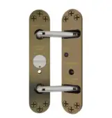 R100-ABU PERKO Powermatic Antique Brass &lpar;Unlacquered&rpar; Concealed Hydraulic Door Closer &lpar;80kg&rpar;