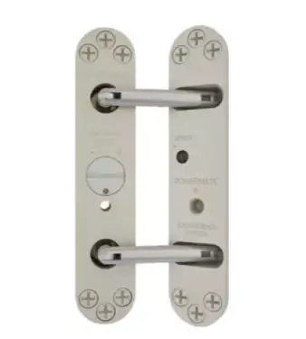 Click Here To Enlarge This Photo Of R100-SN PERKO Powermatic Satin Nickel Concealed Hydraulic Door Closer &lpar;80kg&rpar;