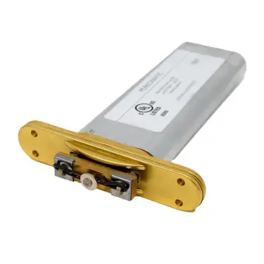 Click Here To Enlarge This Photo Of R85-PB PERKO Perkomatic Polished Brass Concealed Chain Door Closer &lpar;75kg&rpar;