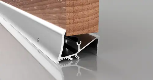 Click Here To Enlarge This Photo Of Stormguard Superseal Rubber Threshold Door Sill 914mm Aluminium &lpar;04CP0110914A&rpar;