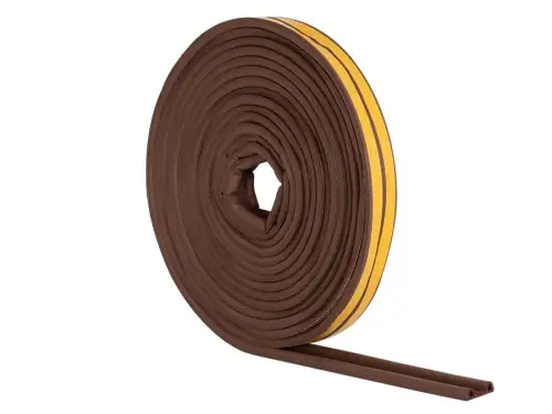 Click Here To Enlarge This Photo Of Stormguard EPDM P Section Weatherstrip 10m Brown &lpar;05SR034010MB&rpar;