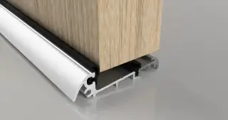 Stormguard Slimline &lpar;44mm Thick Doors&rpar; Inward Opening Threshold 914mm Aluminium &lpar;04SR0020914A&rpar;