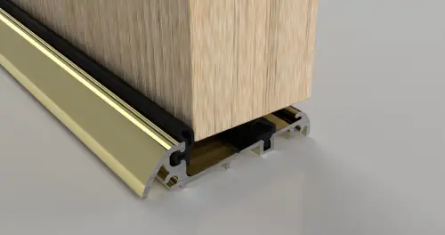 Click Here To Enlarge This Photo Of Stormguard Slimline &lpar;44mm Thick Doors&rpar; Inward Opening Threshold 914mm Gold &lpar;04SR0020914MG&rpar;