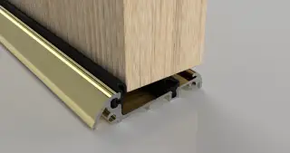 Stormguard Slimline &lpar;44mm Thick Doors&rpar; Inward Opening Threshold 914mm Gold &lpar;04SR0020914MG&rpar;