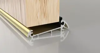 Stormguard Slimline &lpar;44mm Thick Doors&rpar; Outward Opening Threshold 914mm Gold &lpar;04CP3170914MG&rpar;