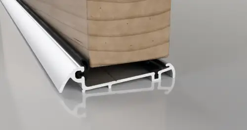 Click Here To Enlarge This Photo Of Stormguard Slimline Wide &lpar;54mm Thick Doors&rpar; Inward Opening Threshold 914mm Aluminium &lpar;04SR2180914MS&rpar;