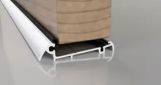 Stormguard Slimline Wide &lpar;54mm Thick Doors&rpar; Inward Opening Threshold 914mm Aluminium &lpar;04SR2180914MS&rpar;