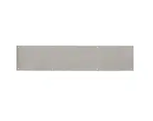 JWL&sol;KP&sol;900150 - 900mm x 150mm x 1&period;2mm Grade 430 Satin Stainless Steel Kick Plate c&sol;w Screws