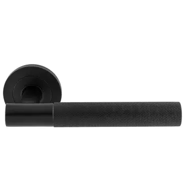 Click Here To Enlarge This Photo Of SWL1171MB - Carlisle Brass Eurospec 'Galaxy' Lever on Round Rose - Matt Black