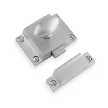 Click Here To Enlarge This Photo Of AW730SC - Alexander & Wilks Solid Brass Cupboard Latch - Satin Chrome