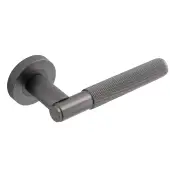 Eclipse 63236 Dark Bronze Knurled Lever on Round Rose Set &lpar;Insignia Range&rpar;
