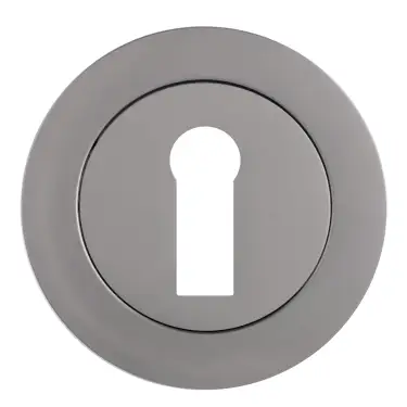 Click Here To Enlarge This Photo Of Eclipse 62961 Dark Bronze Standard Keyway Escutcheon on Round Rose &lpar;Freestyle Range&rpar;