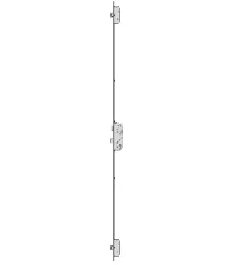 Click Here To Enlarge This Photo Of L24331 - GU Secury A2 1770 Auto-Locking Latch & Deadbolt Single Spindle Multipoint Lock - 2 Deadlocks - 45&sol;92 - 20mm Radius Faceplate &lpar;6-36037-44-0-1&rpar;