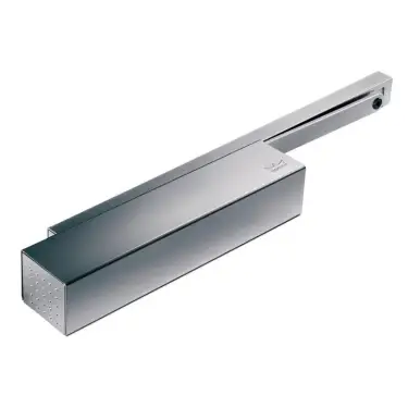 Click Here To Enlarge This Photo Of DORMA TS92G EN&period;1-4 Satin Stainless Steel Cam Action Overhead Door Closer &lpar;Push Side&rpar;