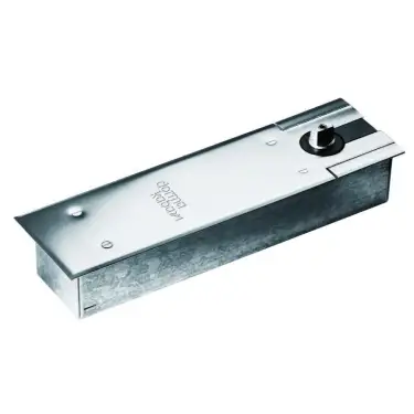 Click Here To Enlarge This Photo Of DORMA BTS75V Satin Stainless Steel EN&period;1-4 Single Action Floor Spring with Backcheck &lpar;No Hold Open&rpar;