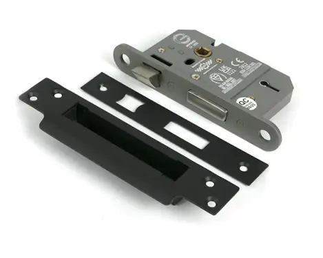Click Here To Enlarge This Photo Of 51341 From the Anvil Aged Bronze 2&period;5" 5 Lever British Standard Sashlock