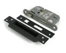 51341 From the Anvil Aged Bronze 2&period;5" 5 Lever British Standard Sashlock