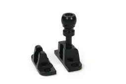 46603 From the Anvil Black Mushroom Brighton Fastener &lpar;Radiused&rpar;