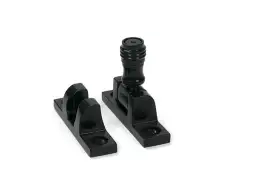 46597 From the Anvil Black Prestbury Brighton Fastener - Narrow &lpar;Square&rpar;
