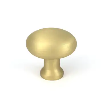 Click Here To Enlarge This Photo Of 51230 From the Anvil Satin Brass Moore Cabinet Knob - 32mm