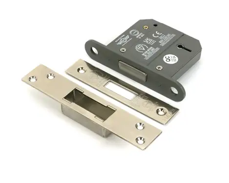 Click Here To Enlarge This Photo Of 51420 From the Anvil Polished Nickel 3" 5 Lever British Standard Deadlock