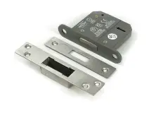 51422 From the Anvil Satin Chrome 3" 5 Lever British Standard Deadlock