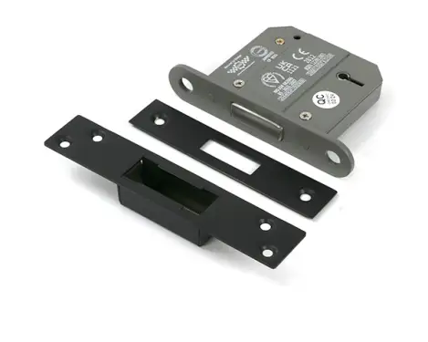 Click Here To Enlarge This Photo Of 51423 From the Anvil Aged Bronze 3" 5 Lever British Standard Deadlock