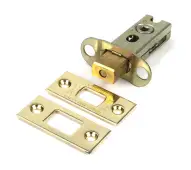 51477 From the Anvil Polished Brass 2&period;5" Heavy Duty Tubular Deadbolt