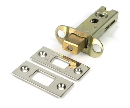 Click Here To Enlarge This Photo Of 51490 From the Anvil Polished Nickel 3" Heavy Duty Tubular Deadbolt