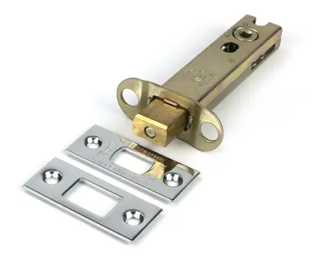 Click Here To Enlarge This Photo Of 51701 From the Anvil Polished Chrome 4" Heavy Duty Tubular Deadbolt
