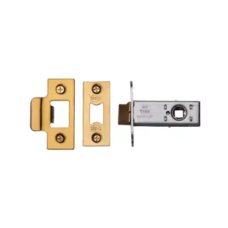 YKAL2N-PB M&period;Marcus York Architectural Tubular Latch 2 &half;" Polished Brass Finish