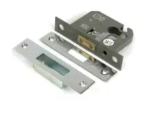 51451 From the Anvil Polished Chrome 2&period;5" Euro Profile Deadlock