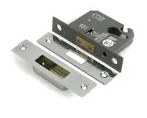 51455 From the Anvil Polished Stainless Steel 2&period;5" Euro Profile Deadlock