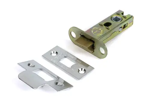 Click Here To Enlarge This Photo Of 51746 From the Anvil Satin Chrome 3" Heavy Duty Tubular Mortice Latch