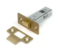 51727 From the Anvil Satin Brass 2&period;5" Tubular Mortice Latch