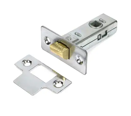Click Here To Enlarge This Photo Of 51728 From the Anvil Polished Chrome 2&period;5" Tubular Mortice Latch
