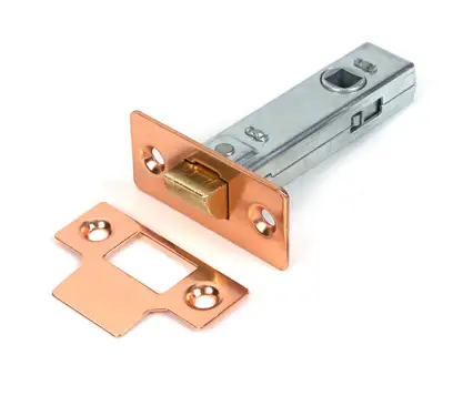 Click Here To Enlarge This Photo Of 51739 From the Anvil Polished Bronze 3" Tubular Mortice Latch