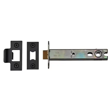 Click Here To Enlarge This Photo Of YKAL5N-BLK M&period;Marcus York Architectural Tubular Latch 5" Matt Black Finish