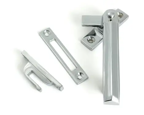 Click Here To Enlarge This Photo Of 51922 From the Anvil Polished Chrome Locking Art Deco Fastener - RH